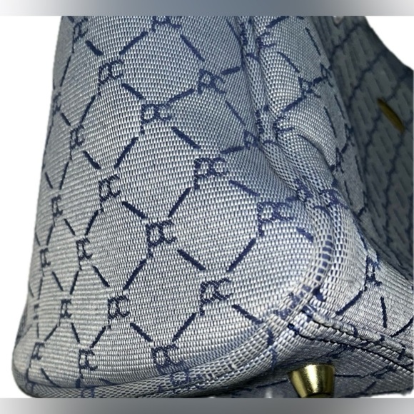 Pierre Cardin Logo Tote, Laptop Pocket, Travel Weekend Bag, Large Purse - Picture 5 of 16